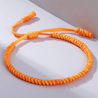 Náramok Rope-Oranžová