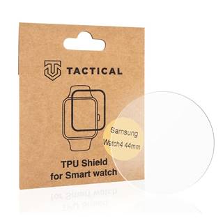 Tactical TPU Folia/Hodinky pre Samsung Galaxy Watch 4 44mm - Transparentná